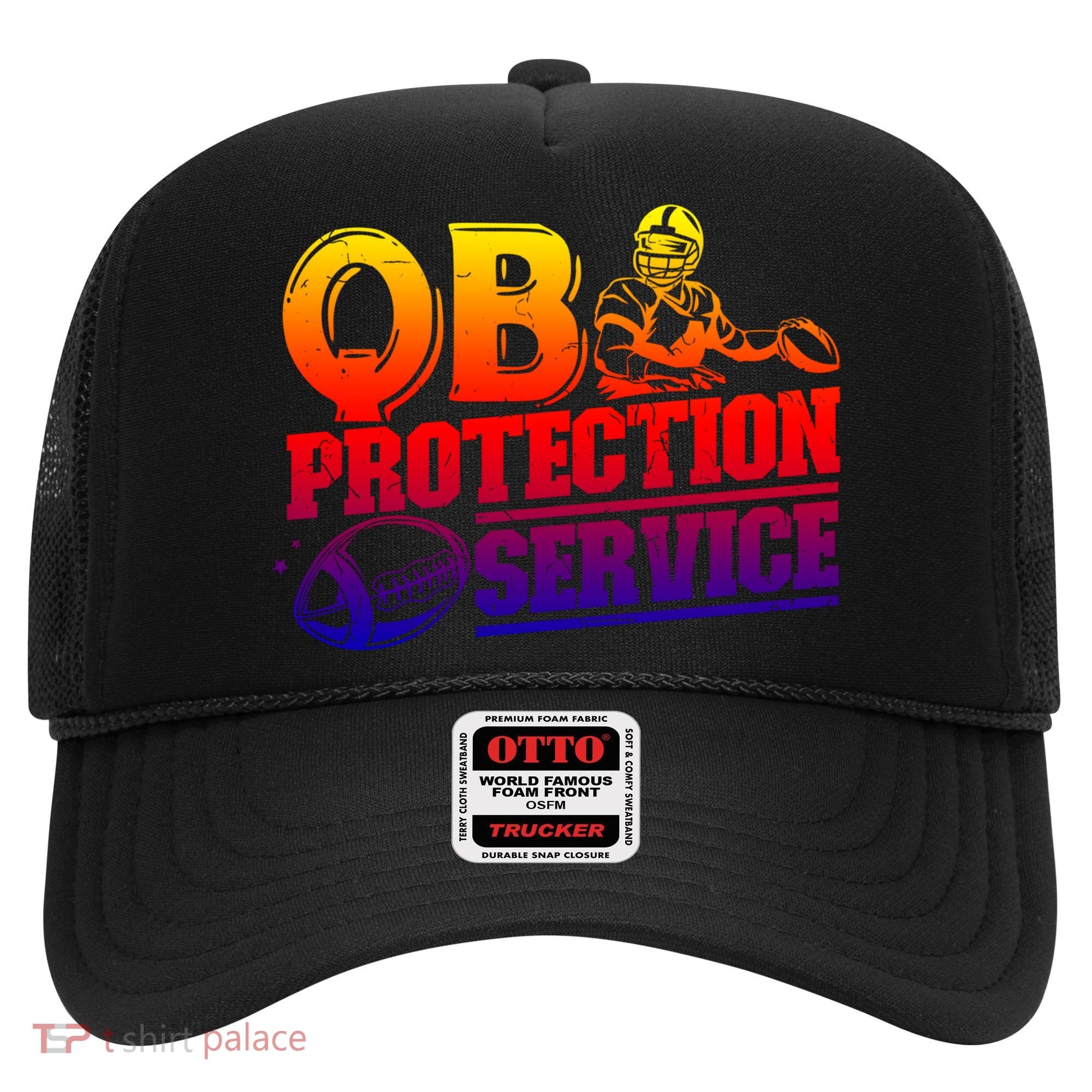 American Football Line Qb Protection Service Great Gift Hat
