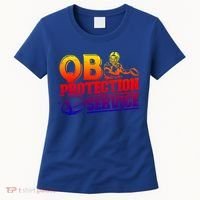 American Football Line Qb Protection Service Great Gift Women's T-Shirt thumb 0