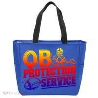 American Football Line Qb Protection Service Great Gift Tote Bag thumb 0