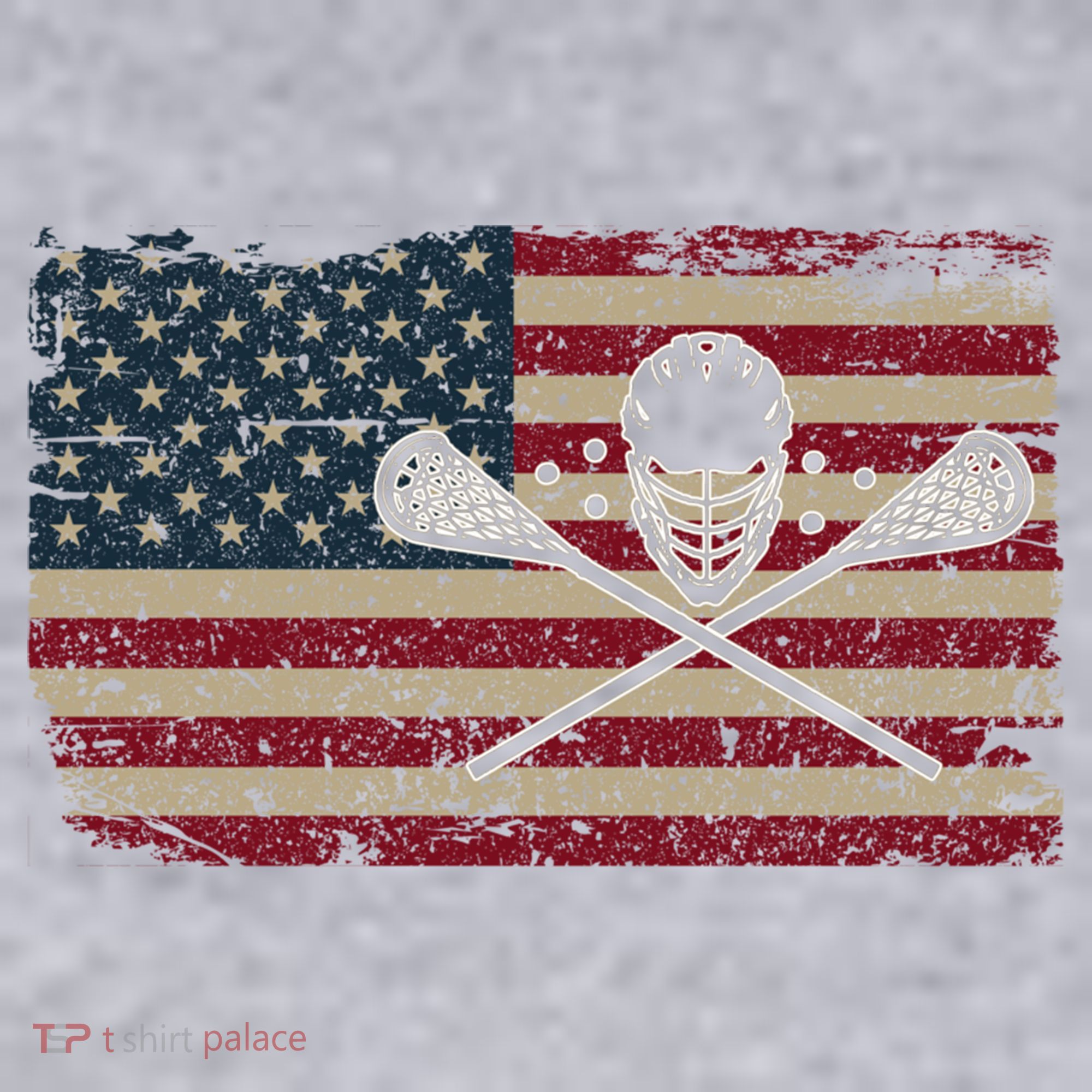 American Flag Lacrosse Usa Lax Player Gift Idea Great Gift Women's Sweatshirt
