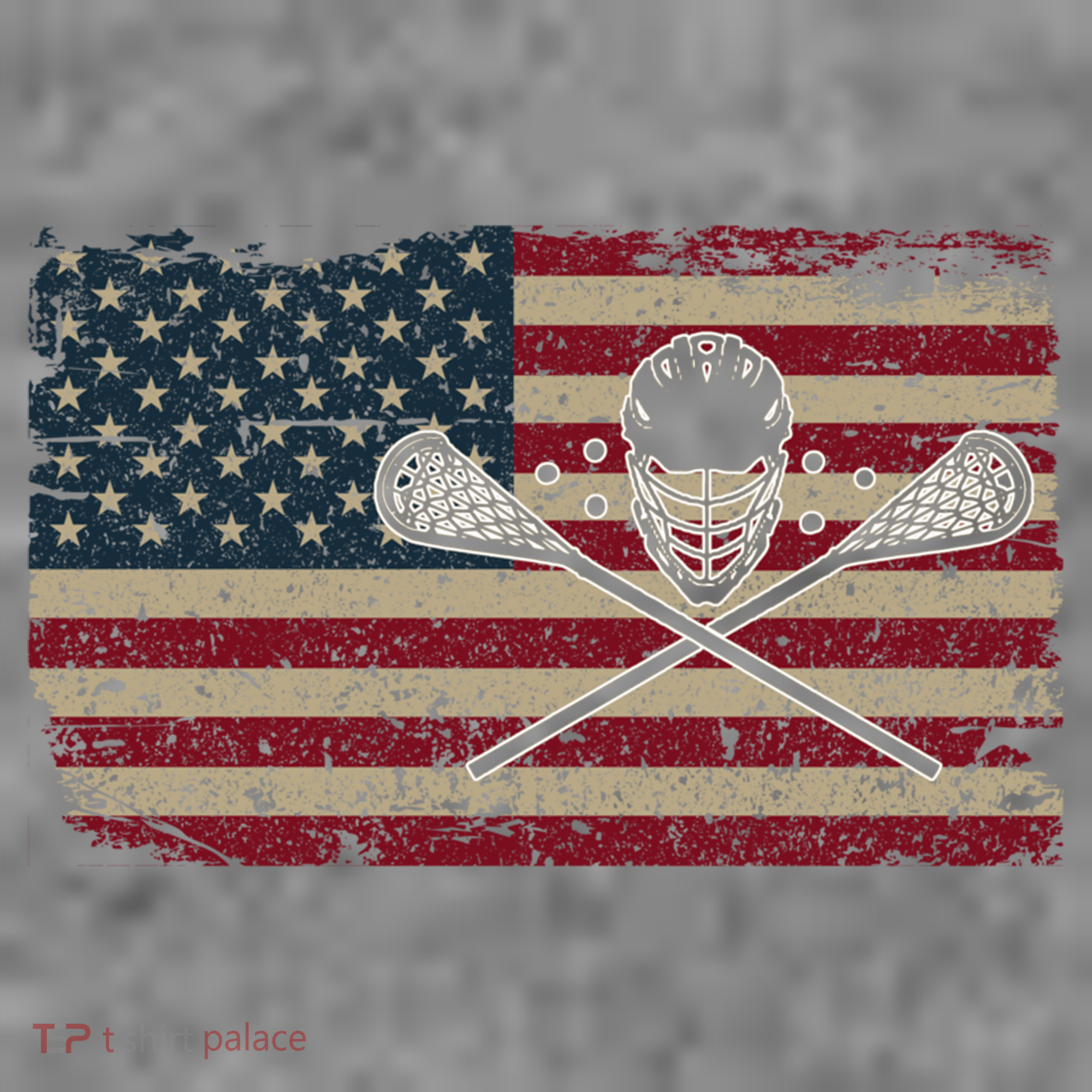 American Flag Lacrosse Usa Lax Player Gift Idea Great Gift Toddler Hoodie