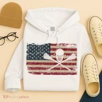 American Flag Lacrosse Usa Lax Player Gift Idea Great Gift Hoodie thumb 4