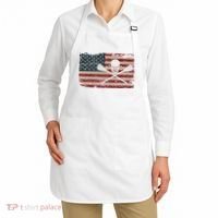 American Flag Lacrosse Usa Lax Player Gift Idea Great Gift Apron thumb 2
