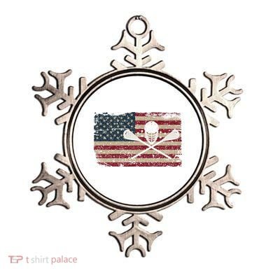 American Flag Lacrosse Usa Lax Player Gift Idea Great Gift Ornament