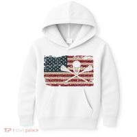 American Flag Lacrosse Usa Lax Player Gift Idea Great Gift Kids Hoodie thumb 0