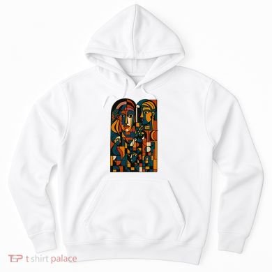 Abstract Faces Montage  Hoodie
