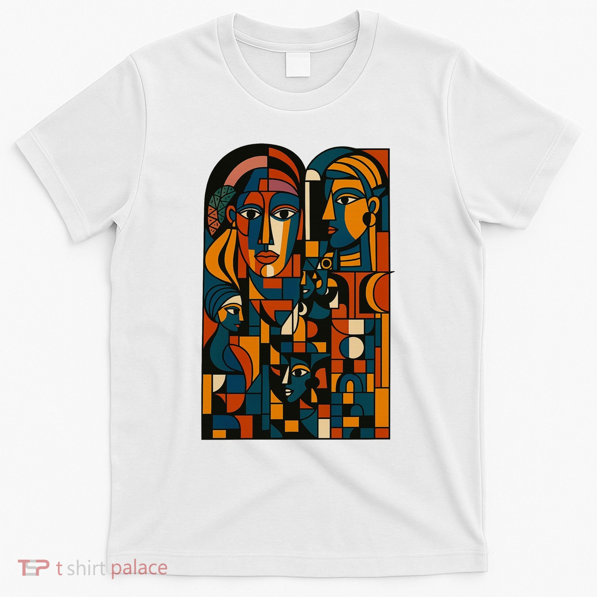 Abstract Faces Montage  T-Shirt