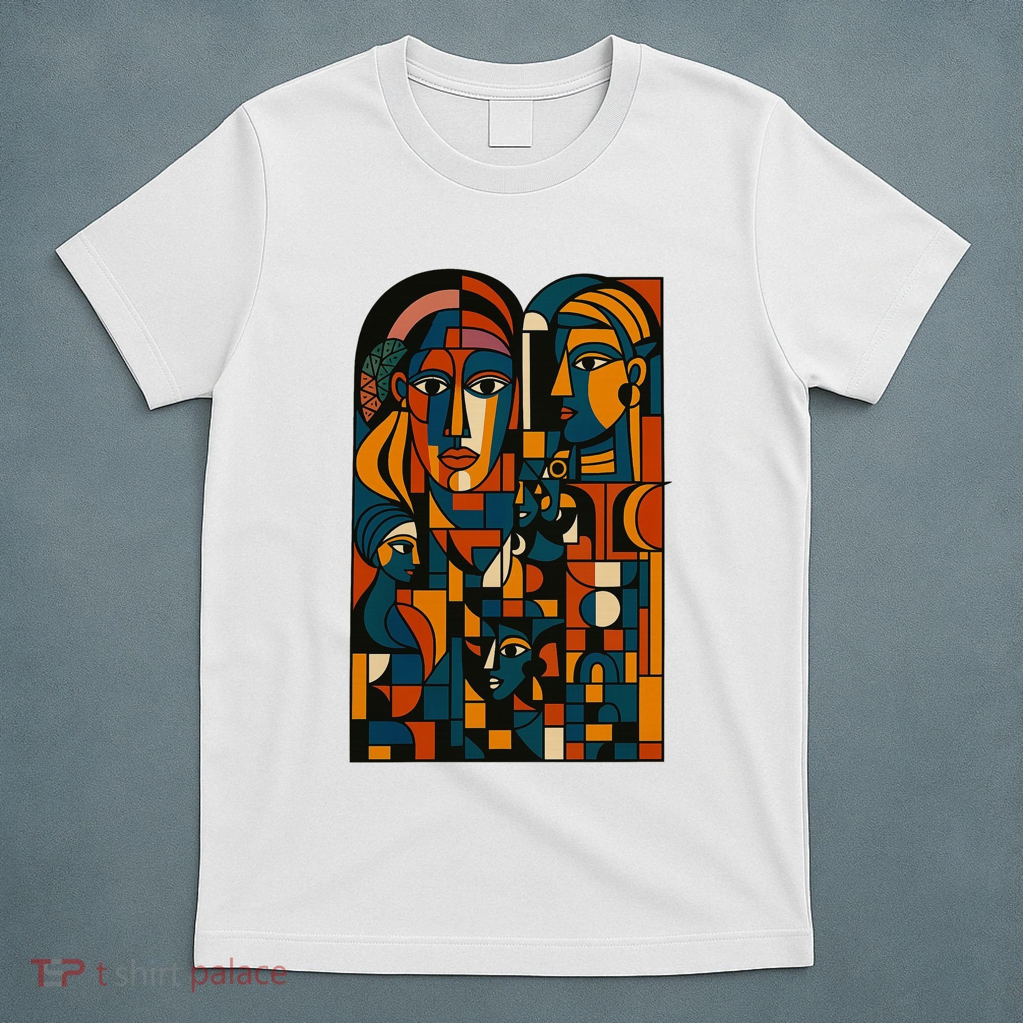 Abstract Faces Montage  T-Shirt