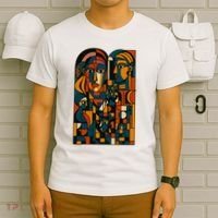Abstract Faces Montage  T-Shirt thumb 6