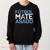 Argentina Futbol Mate Asado Flag Soccer Women's Sweatshirt thumb 0