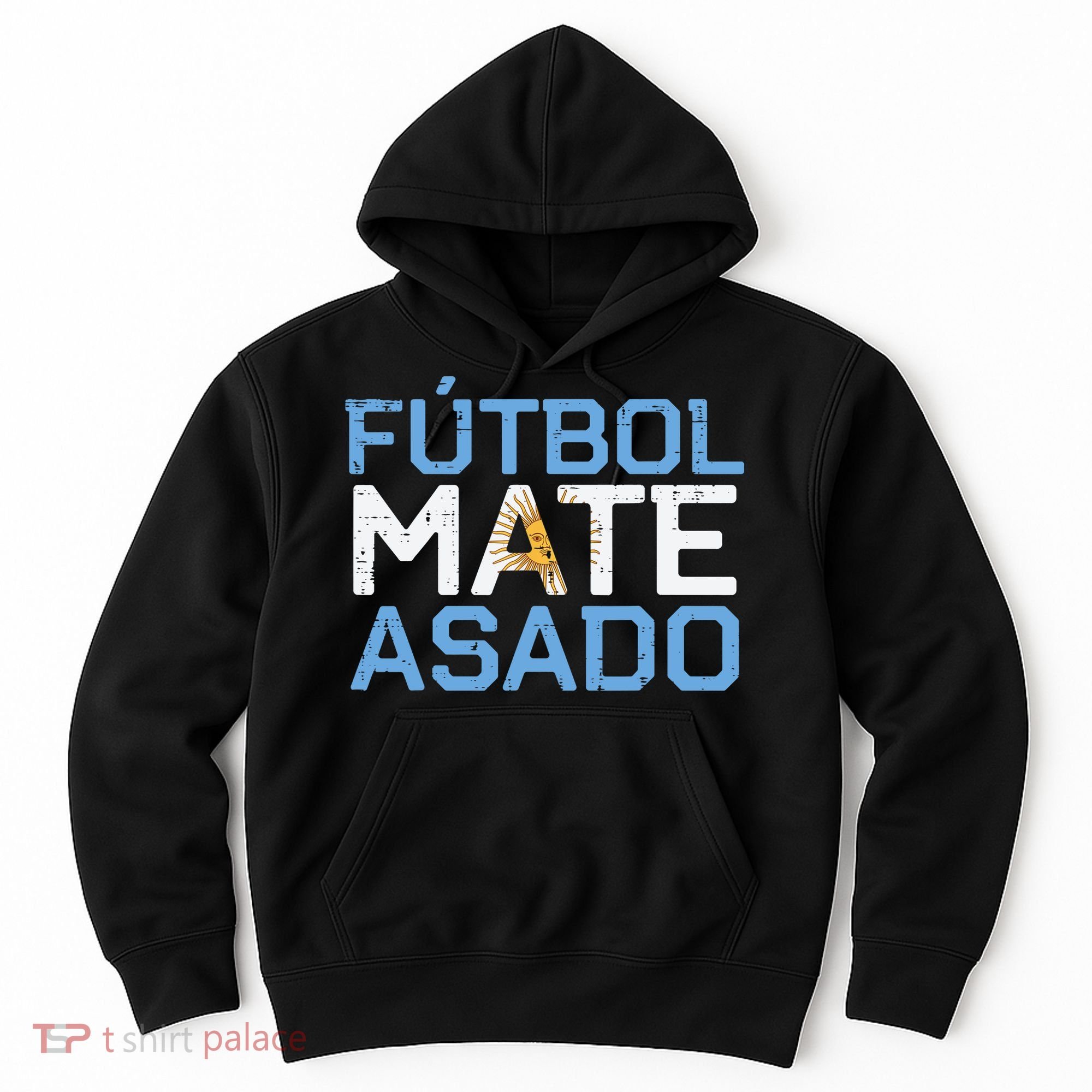 Argentina Futbol Mate Asado Flag Soccer Hoodie