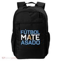 Argentina Futbol Mate Asado Flag Soccer Backpack thumb 0