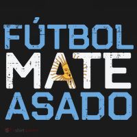 Argentina Futbol Mate Asado Flag Soccer Women's Hoodie thumb 2