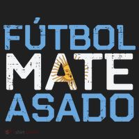 Argentina Futbol Mate Asado Flag Soccer Hat thumb 2