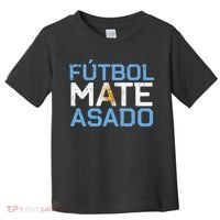 Argentina Futbol Mate Asado Flag Soccer Toddler T-Shirt thumb 0