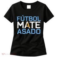 Argentina Futbol Mate Asado Flag Soccer Women's T-Shirt thumb 0