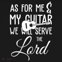 As For Me And My Guitar We Will Serve The Lord Visor thumb 3