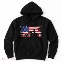 American Flag Motorcycle Apparel Motorcycle Hoodie thumb 0