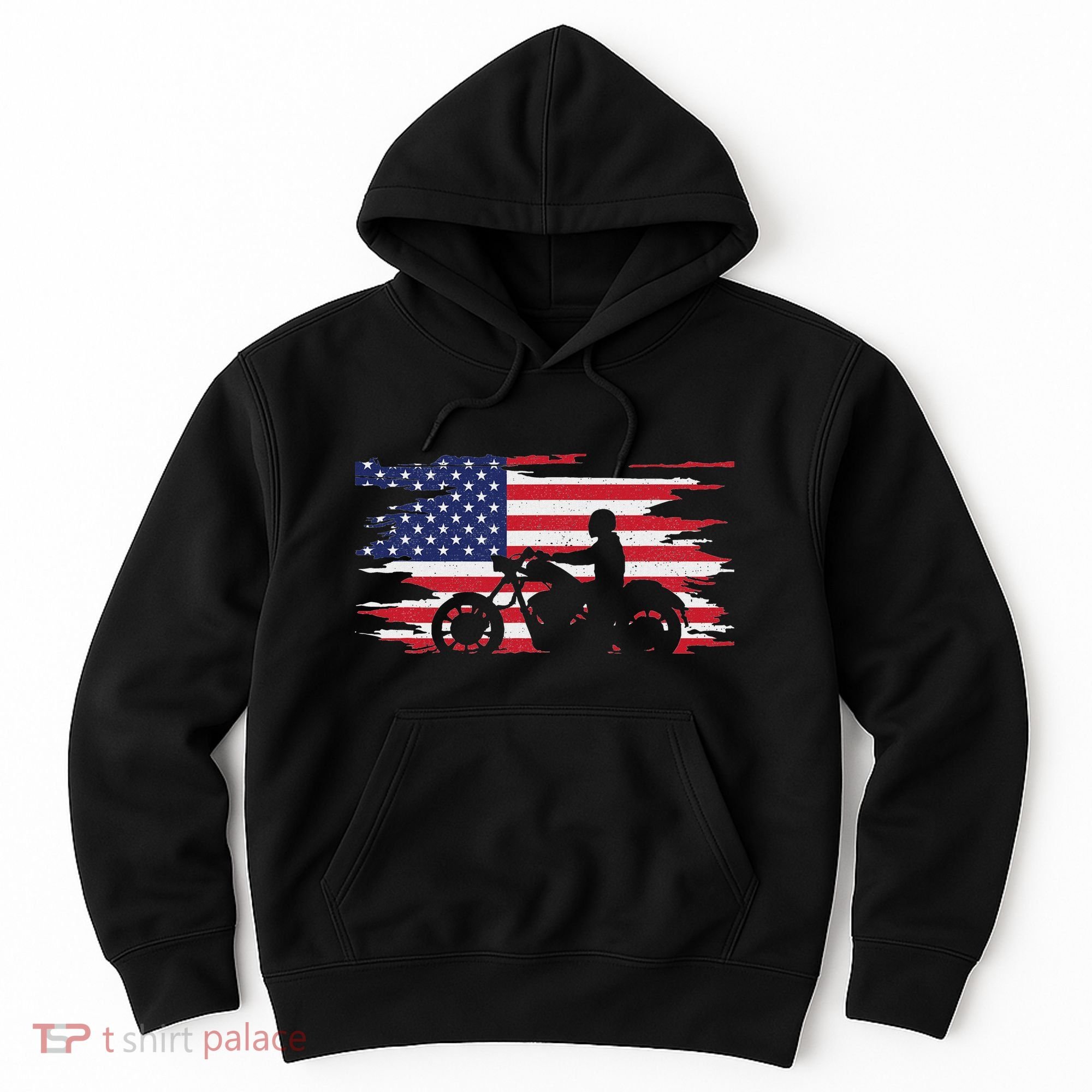 American Flag Motorcycle Apparel Motorcycle Hoodie