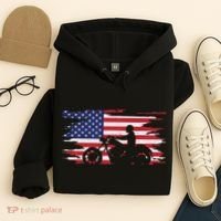 American Flag Motorcycle Apparel Motorcycle Hoodie thumb 4