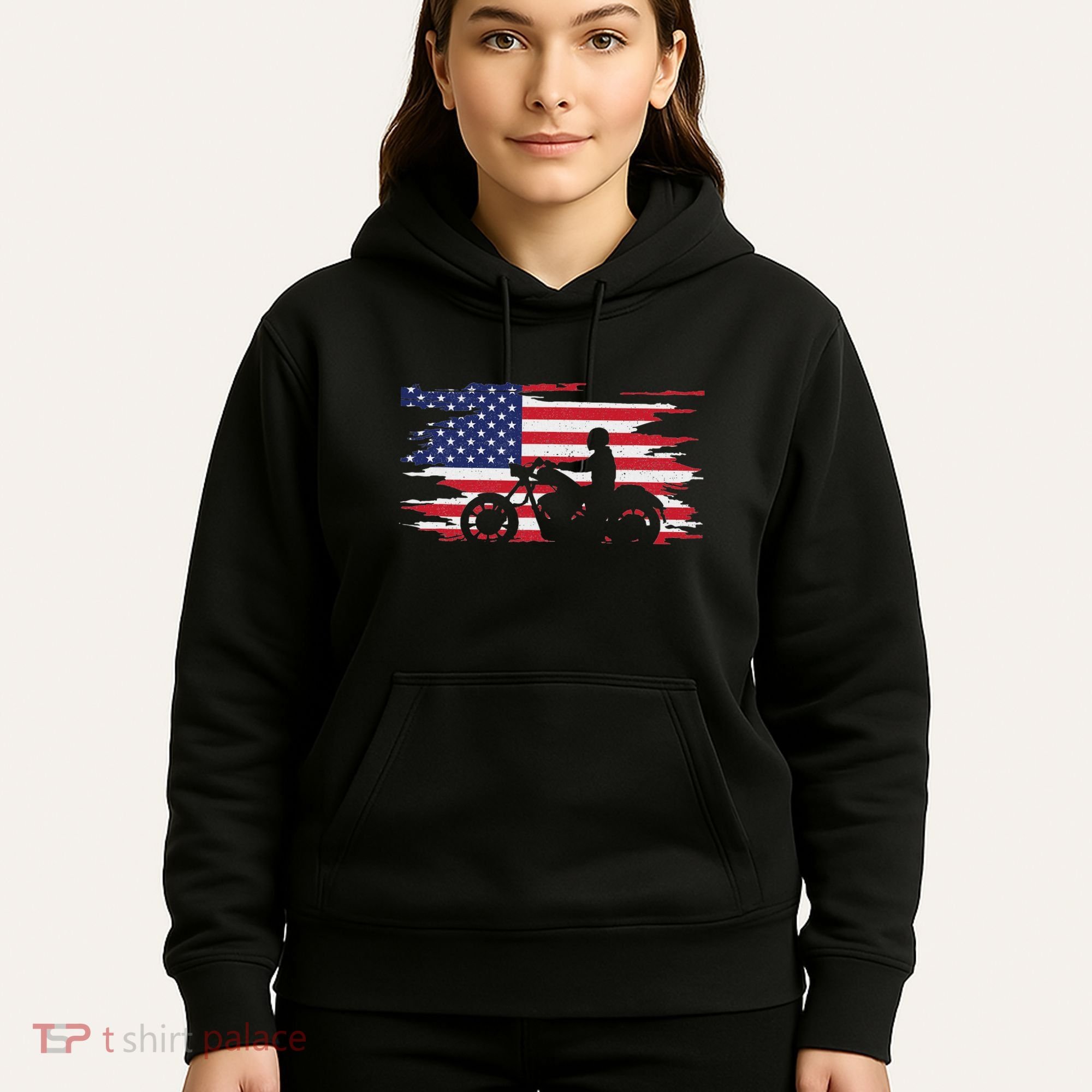 American Flag Motorcycle Apparel Motorcycle Hoodie