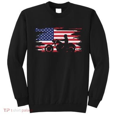 American Flag Motorcycle Apparel Motorcycle Sweatshirt