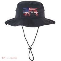American Flag Motorcycle Apparel Motorcycle Bucket Hat thumb 0