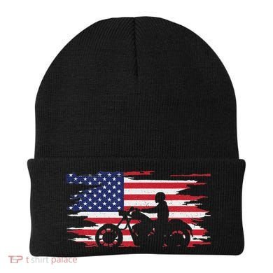American Flag Motorcycle Apparel Motorcycle Beanie