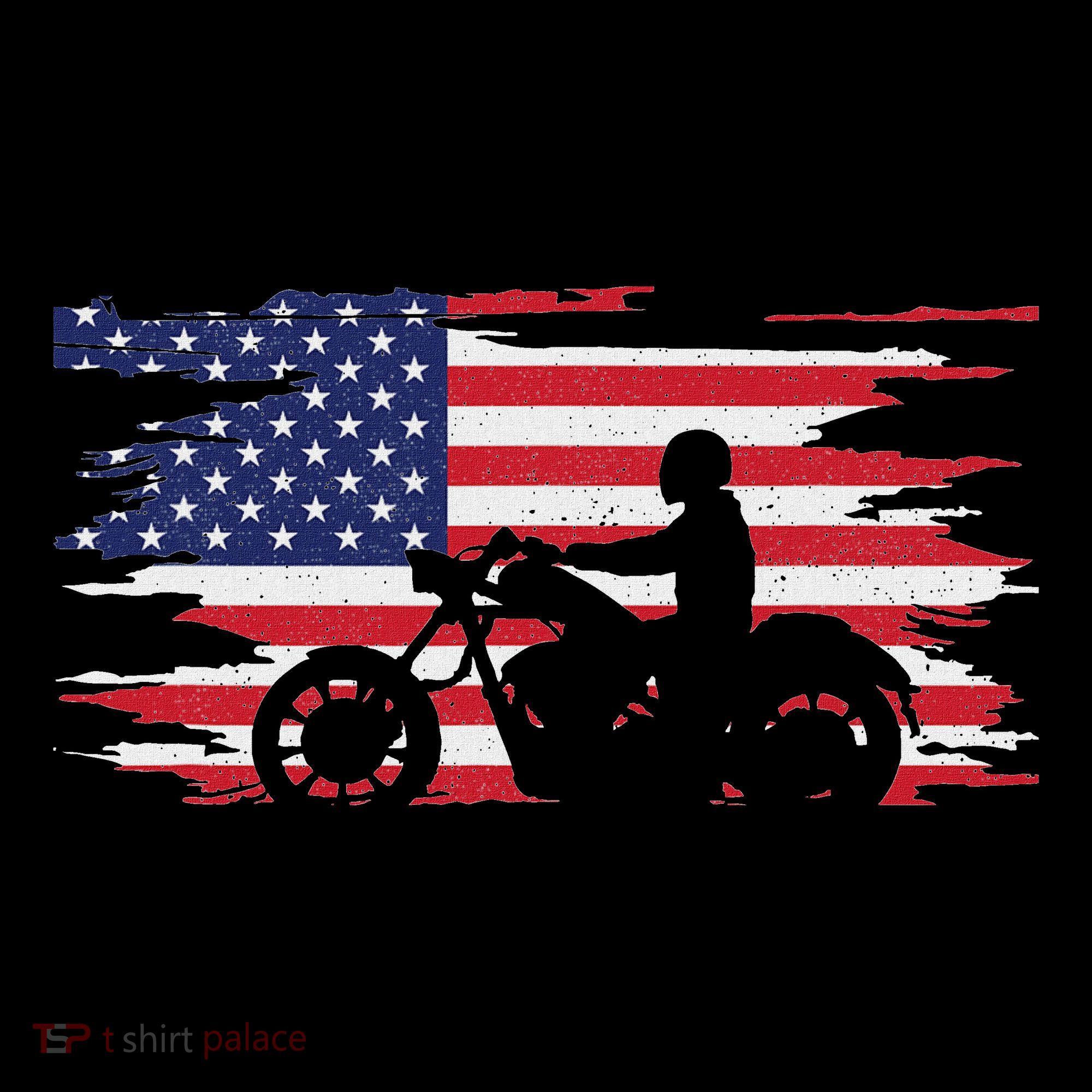 American Flag Motorcycle Apparel Motorcycle Coaster