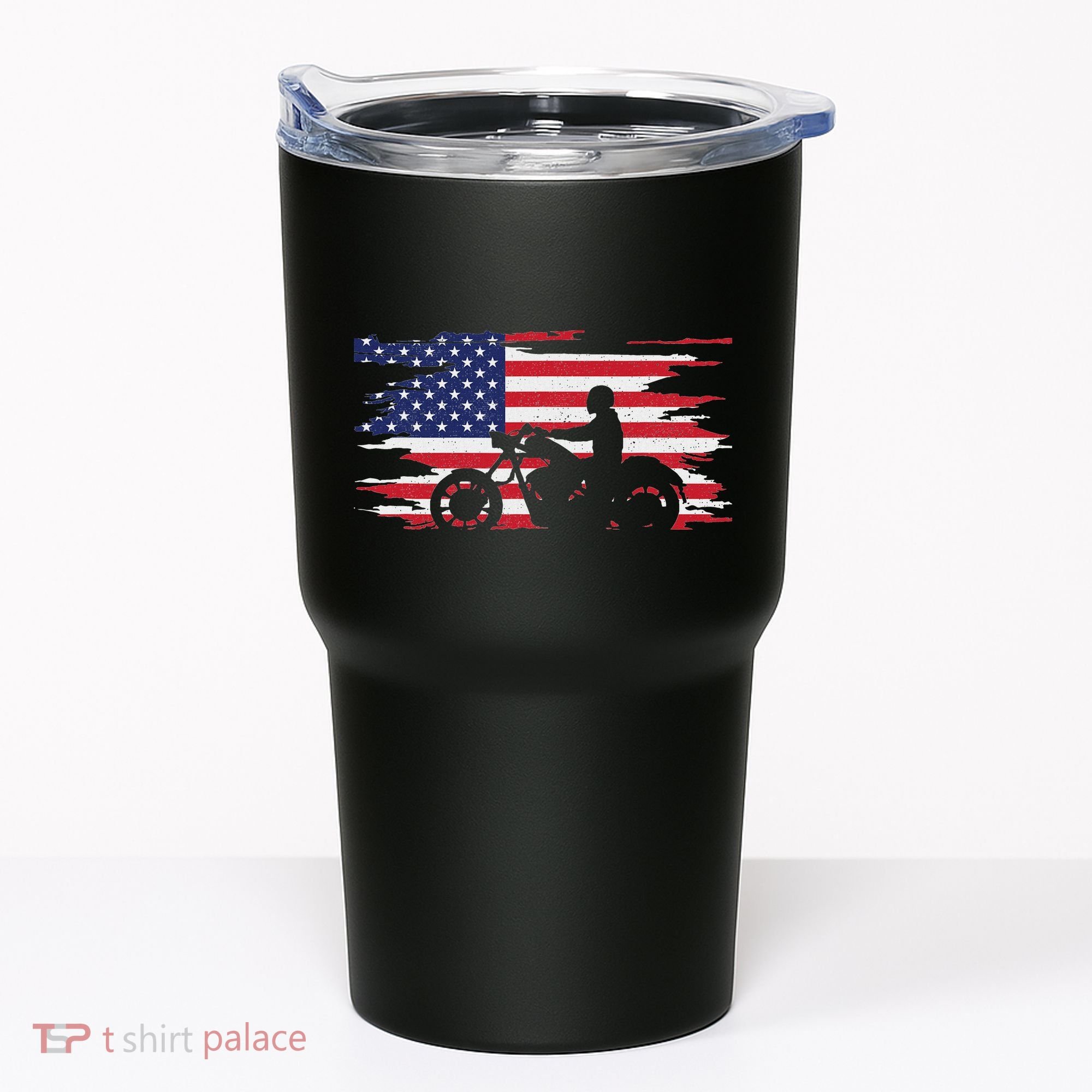 American Flag Motorcycle Apparel Motorcycle Tumbler