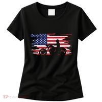 American Flag Motorcycle Apparel Motorcycle Women's T-Shirt thumb 0