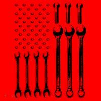 American Flag Mechanic Patriotic Wrench Repair Funny Gift Santa Hat thumb 1