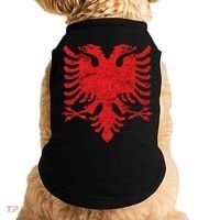 Albanian Flag Meaningful Gift Red Eagle Albania Cool Gift Cool Gift Doggie Tank thumb 0