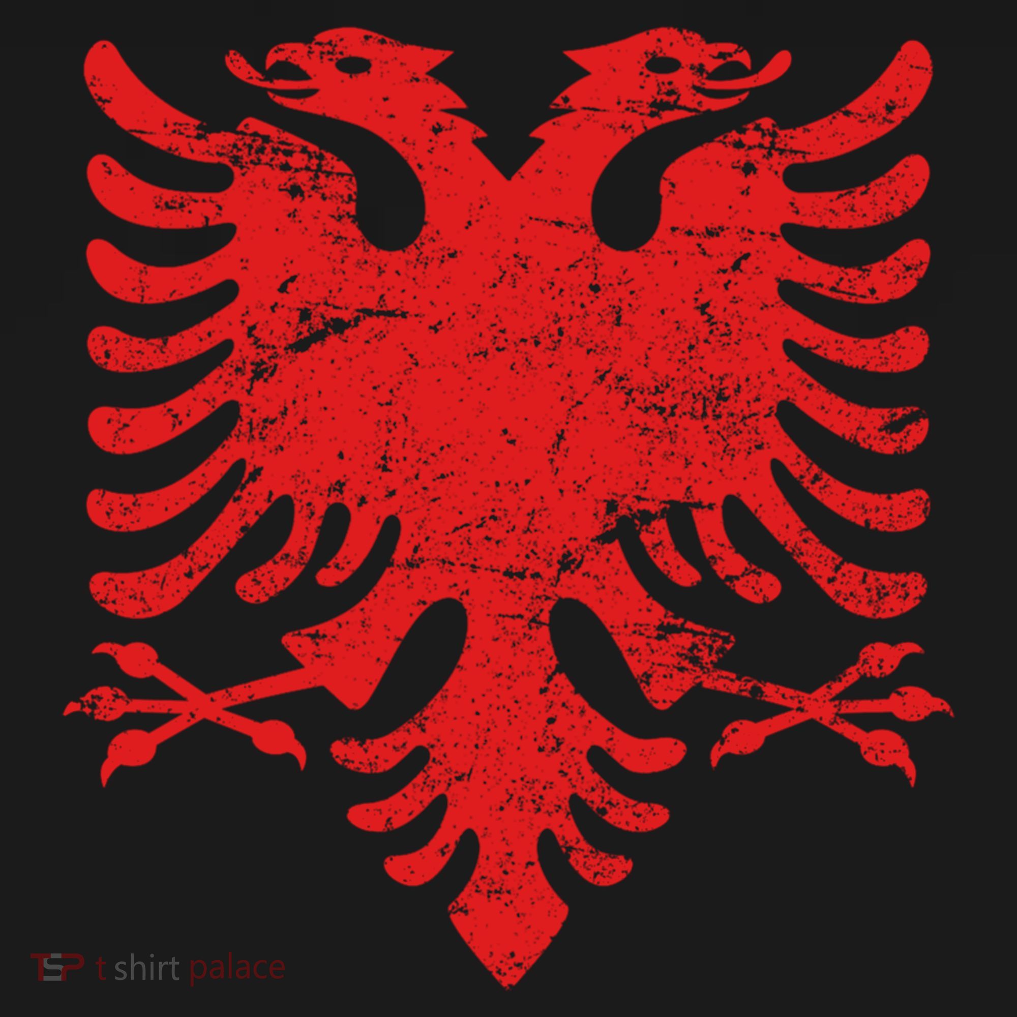 Albanian Flag Meaningful Gift Red Eagle Albania Cool Gift Cool Gift Doggie Tank