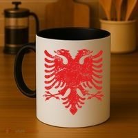 Albanian Flag Meaningful Gift Red Eagle Albania Cool Gift Cool Gift Coffee Mug thumb 4