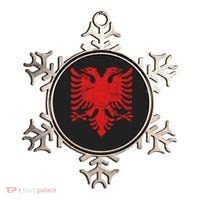 Albanian Flag Meaningful Gift Red Eagle Albania Cool Gift Cool Gift Ornament thumb 0