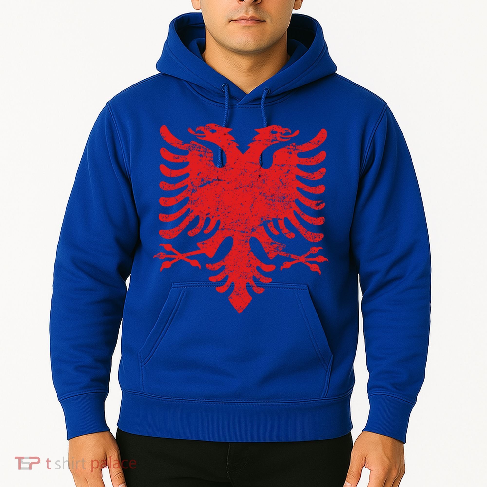 Albanian Flag Meaningful Gift Red Eagle Albania Cool Gift Cool Gift Hoodie