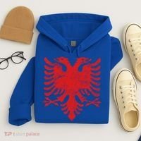 Albanian Flag Meaningful Gift Red Eagle Albania Cool Gift Cool Gift Hoodie thumb 4