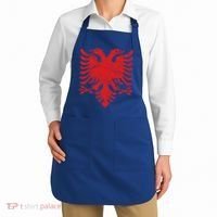 Albanian Flag Meaningful Gift Red Eagle Albania Cool Gift Cool Gift Apron thumb 2