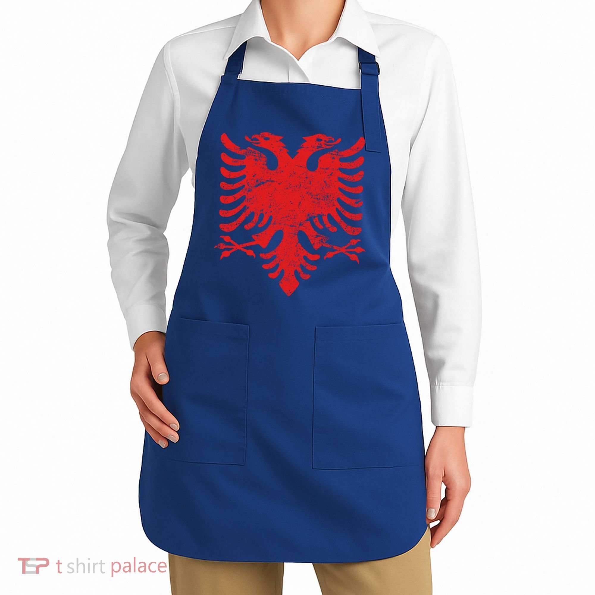 Albanian Flag Meaningful Gift Red Eagle Albania Cool Gift Cool Gift Apron