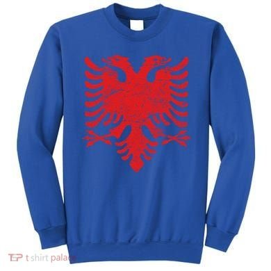 Albanian Flag Meaningful Gift Red Eagle Albania Cool Gift Cool Gift Sweatshirt
