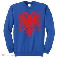 Albanian Flag Meaningful Gift Red Eagle Albania Cool Gift Cool Gift Sweatshirt thumb 0