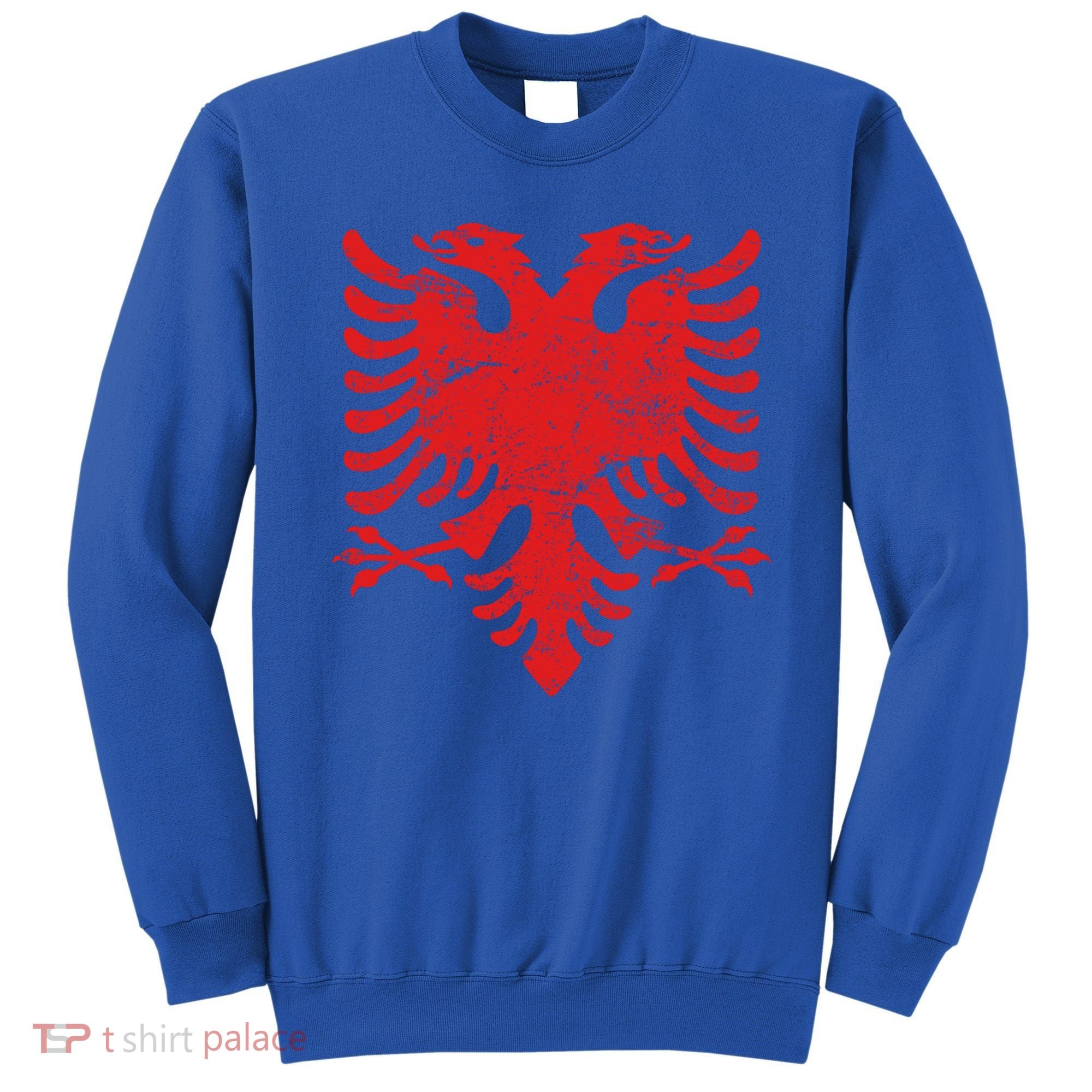 Albanian Flag Meaningful Gift Red Eagle Albania Cool Gift Cool Gift Sweatshirt