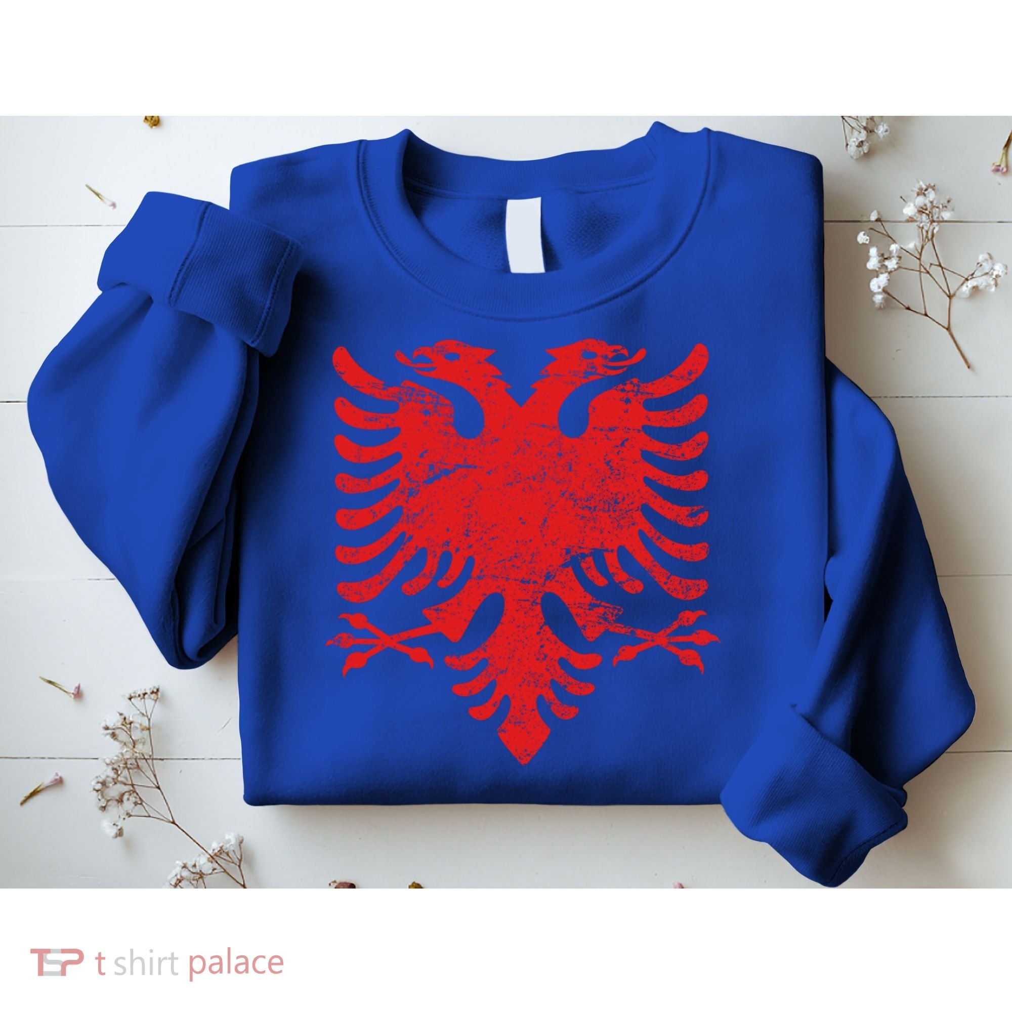 Albanian Flag Meaningful Gift Red Eagle Albania Cool Gift Cool Gift Sweatshirt