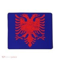 Albanian Flag Meaningful Gift Red Eagle Albania Cool Gift Cool Gift Mousepad thumb 0