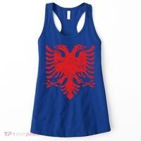 Albanian Flag Meaningful Gift Red Eagle Albania Cool Gift Cool Gift Women's Tank Top thumb 0