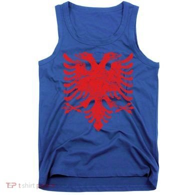 Albanian Flag Meaningful Gift Red Eagle Albania Cool Gift Cool Gift Tank Top