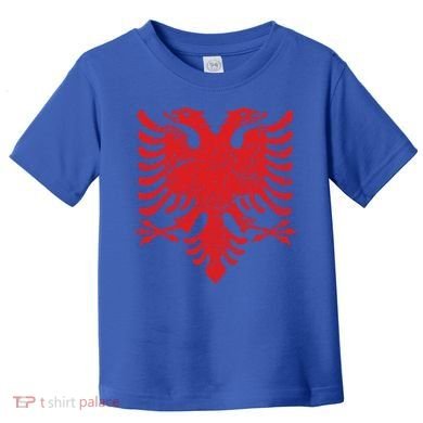 Albanian Flag Meaningful Gift Red Eagle Albania Cool Gift Cool Gift Toddler T-Shirt