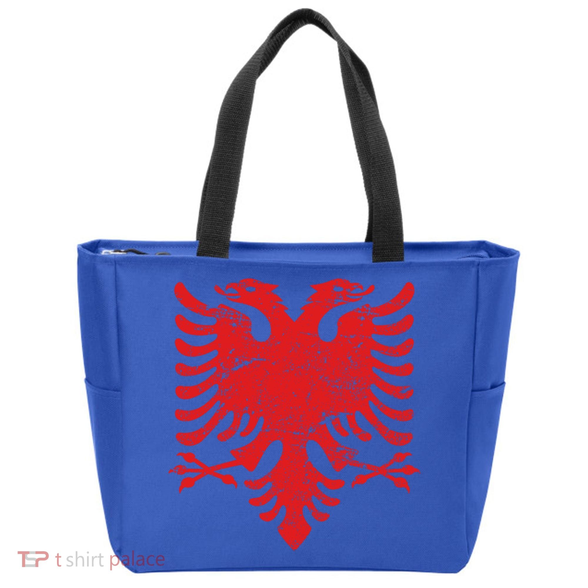 Albanian Flag Meaningful Gift Red Eagle Albania Cool Gift Cool Gift Tote Bag