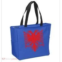 Albanian Flag Meaningful Gift Red Eagle Albania Cool Gift Cool Gift Tote Bag thumb 2